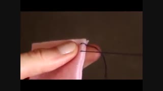 آموزش دوخت دندان موشی نمد دوزی