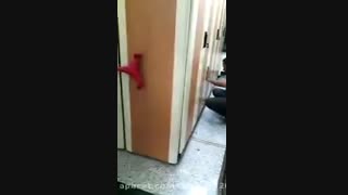 ویدیو کلیپ قفسه کمد بایگانی ریلی متحرک فلزی زونکن ام دی اف فایل