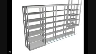 ویدیو کلیپ  مکانیزم کمد متحرک ترکیبی آراد بایگان