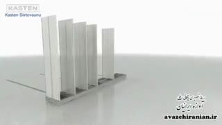 ویدیو کلیپ  اجزای کمد های بایگانی ریلی