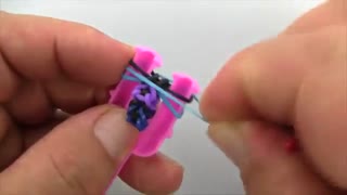 how to make beautiful bracelet with rubber bands