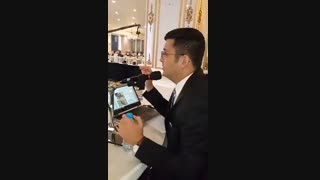 سمینار،کنفرانس، و کنگره های تخصصی در "هتل اسپیناس پالاس تهران" و ترجمه همزمان "نادر نامداران" مترجم همزمان سفیر در ایران