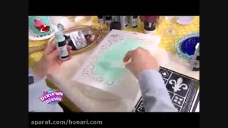 آموزش استفاده از اسید شیشه یا مجیک گلس