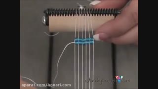 آموزش استفاده از دستگاه منجوق بافی