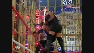 مسابقه کشتی کج آندرتیکر در مقابل بیگ شو در زندان پنجابی در پی پر ویوی د گریت امریکن بش 2006