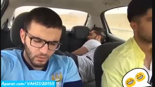 لحظاتی که میری مسافرت توجاده