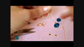 آموزش ساخت گوشواره های ساده