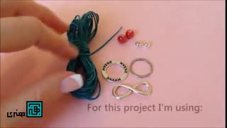 آموزش ساخت دستبند با گره کشویی