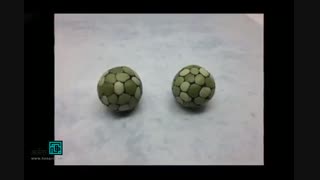 آموزش ساخت گوشواره های توپی با استفاده از خمیر فیمو