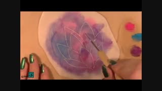 آموزش ساخت پلاک با طرح برگ با خمیر فیمو