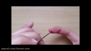 آموزش گوشواره کیکی با خمیر فیمو 4