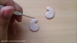 آموزش ساخت گوشواره با طرح پالت 3