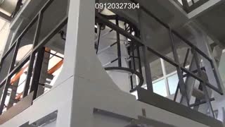 دستگاه اکسترودر پلاستیک تولید نایلون سه لایه