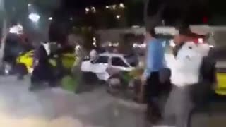 فیلم دیگرى از حادثه گروگان گیرى در خیابان امام رضا (ع) مشهد