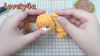 ساخت عروسک انیمه ای  شماره دو