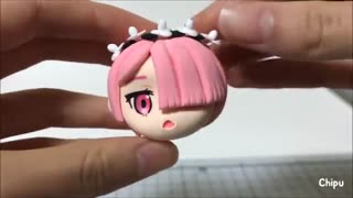 ساخت عروسک رم از آنیمه re_ zero
