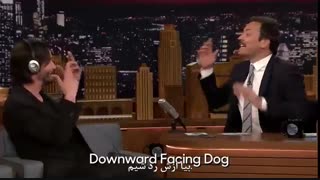 چالش زمزمه Jimmy Fallon با Keanu_Reeves + زیرنویس فارسی