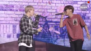 اجرای فان  Sope me از شوگا و جیهوپ برای بقیه اعضاء !  ( ت ویدیو قبل )