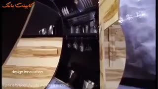 کابینت آشپزخانه منحنی