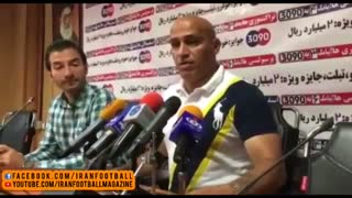 کنفرانس خبری منصوریان پیش از بازی با استقلال خوزستان - هفته دوم لیگ برتر ایران