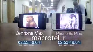 مقایسه باتری iPhone 6s PlusوZenfone Maxدرmacrotel.ir