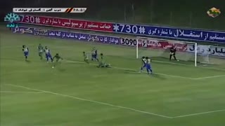 خلاصه بازی ذوب آهن - گسترش / هفته دوم