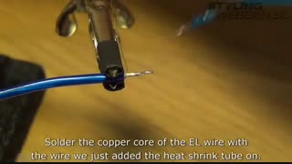 نحوه اتصال سیم به ال وایر