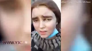 ویدئویی تکاندهنده از دستگیری عروس داعش (دختران اروپایی چگونه جذب مردان داعشی می شوند ؟)