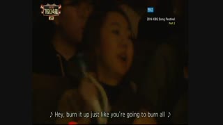 اجرای زیبای BS&T و Fire از گروه BTS