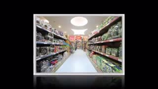 ویدیو کلیپ قفسه بندی فروشگاهی، یخچال و فریزر فروشگاهی، دکوراسیون