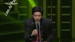 چانیول برنده جایزه بهترین بازیگر مرد جدید