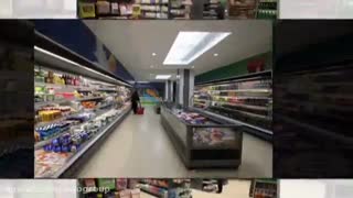ویدیو کلیپ تجهیزات هایپر مارکت، قفسه بندی فروشگاهی، یخچال فروشگاهی