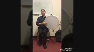 دف نوازی فرهاد بادپا