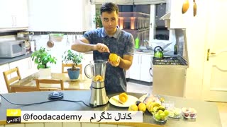 اسموتی تابستانی در فودآکادمی آشپزی با ایمان