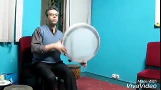 دف نوازی فرهاد بادپا