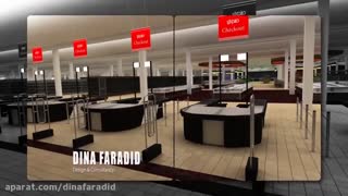 ویدیو کلیپ  تجهیزات فروشگاهی طراحی سوپرمارکت - طراحی هایپرمارکت - نجم خاورمیانه