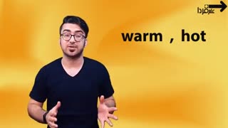 واژه های warm و hot چه فرقی با هم دارن ؟!