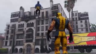 نبرد بین ولورین و هیولا WOLVERINE vs BEAST