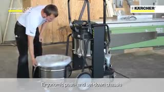مکنده صنعتی و جاروبرقی آب و خاک KARCHER آلمان