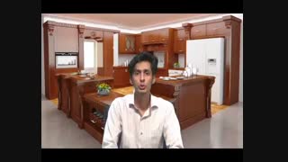 طراحی کابینت آشپزخانه قبل از کاشی آشپزخانه و تاسیسات