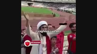 هوادر تراختور آذربایجان با لباس روحانیت