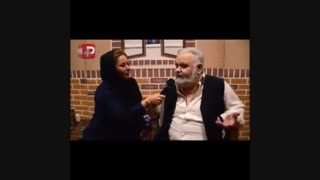 خط و نشان کشیدن اکبر عبدی برای دامادش