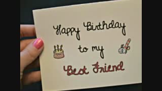 happy birthday to my Friend