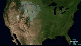 Stunning map shows every river basin in the US