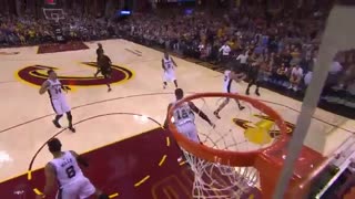 برترین حرکت لبران جیمز در هر کدام از ٩٢ بازی او در فصل گذشته