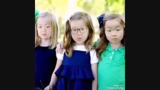 تصویری از سه قلو ها