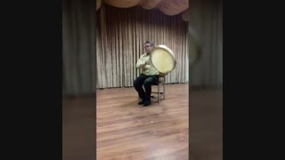 دف نوازی فرهاد بادپا
