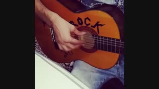 خلاقیت علی رمضانیان در نواختن گیتار