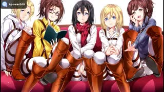 نظر سنجی (کدوم یکی از دخترای اتک نو تیتان رو دوست داری؟)