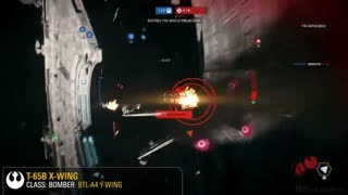 STAR WARS BATTLEFRONT 2 Starfighter Assault Gameplay (Gamescom 2017)